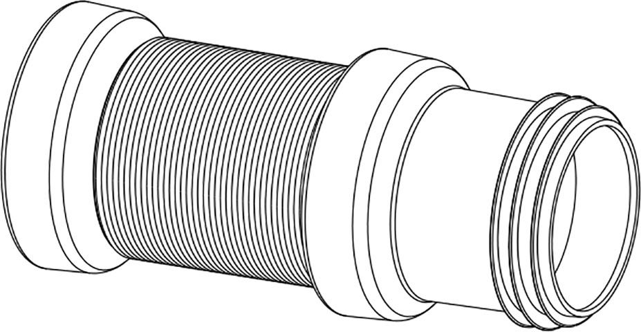 Flexifon tube Ø 110 mm