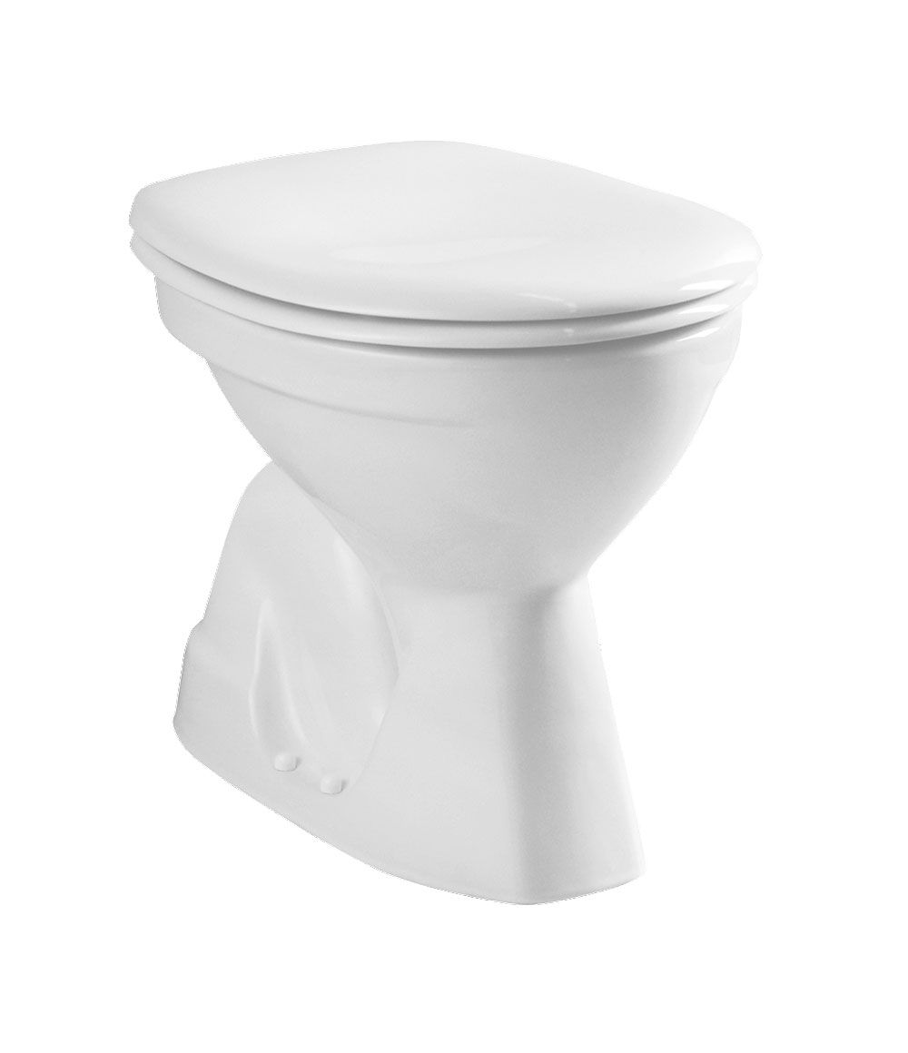 SYDNEY floor mounted toilet bowl, standard, S-trap