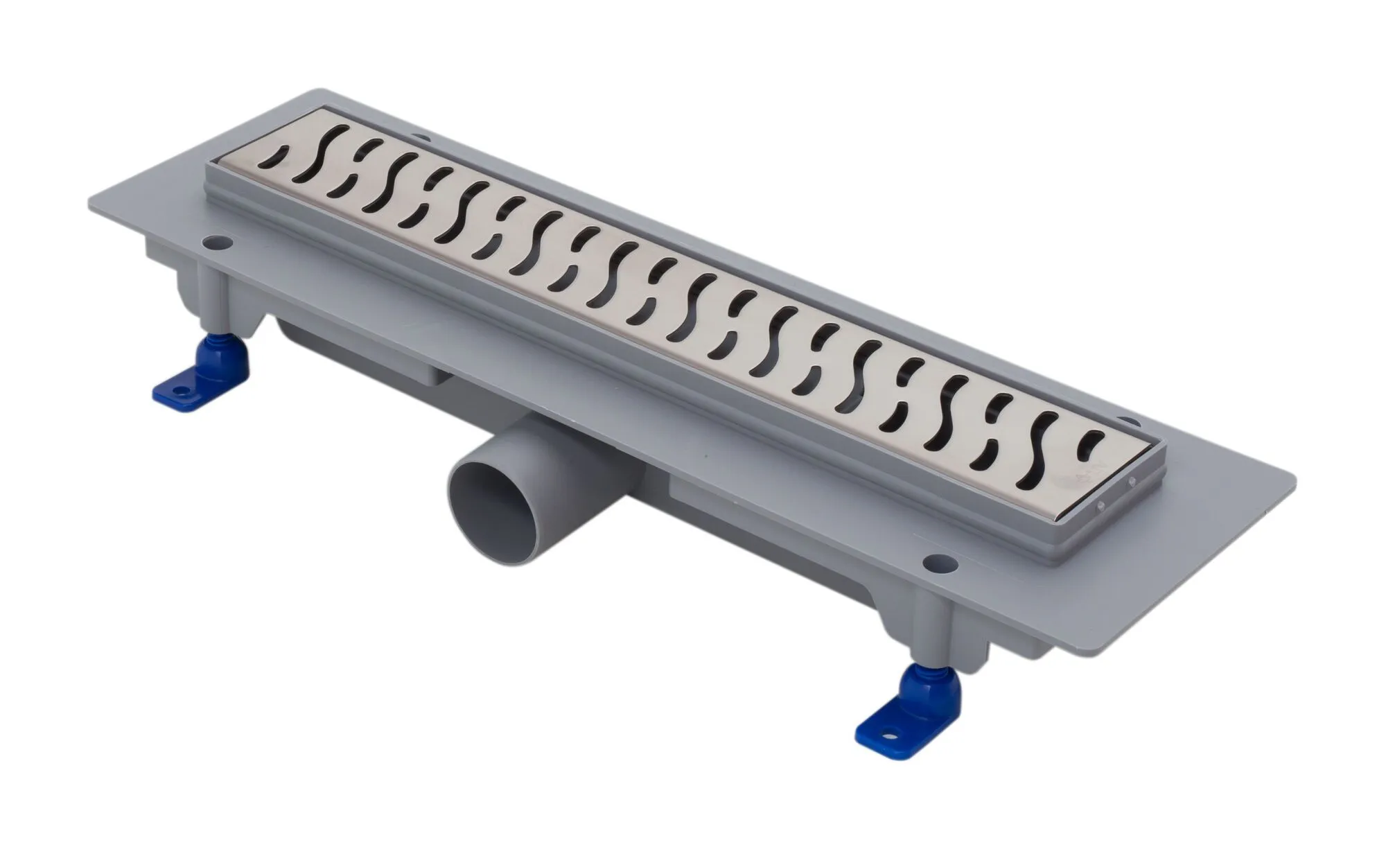 Shower drain, plastic frame, grid VIBE 450 mm
