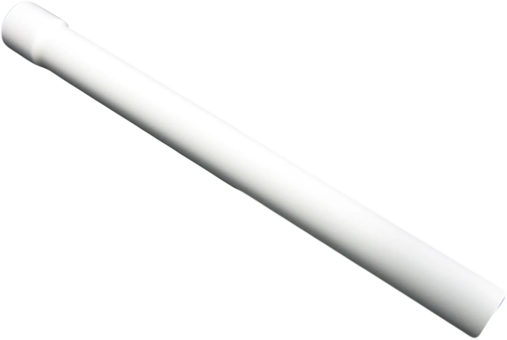 Straight tube 500 mm, white