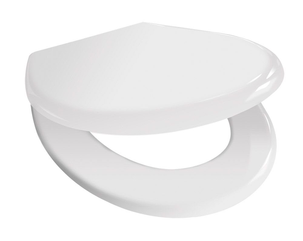 Toilet seat LIBRA QR, white