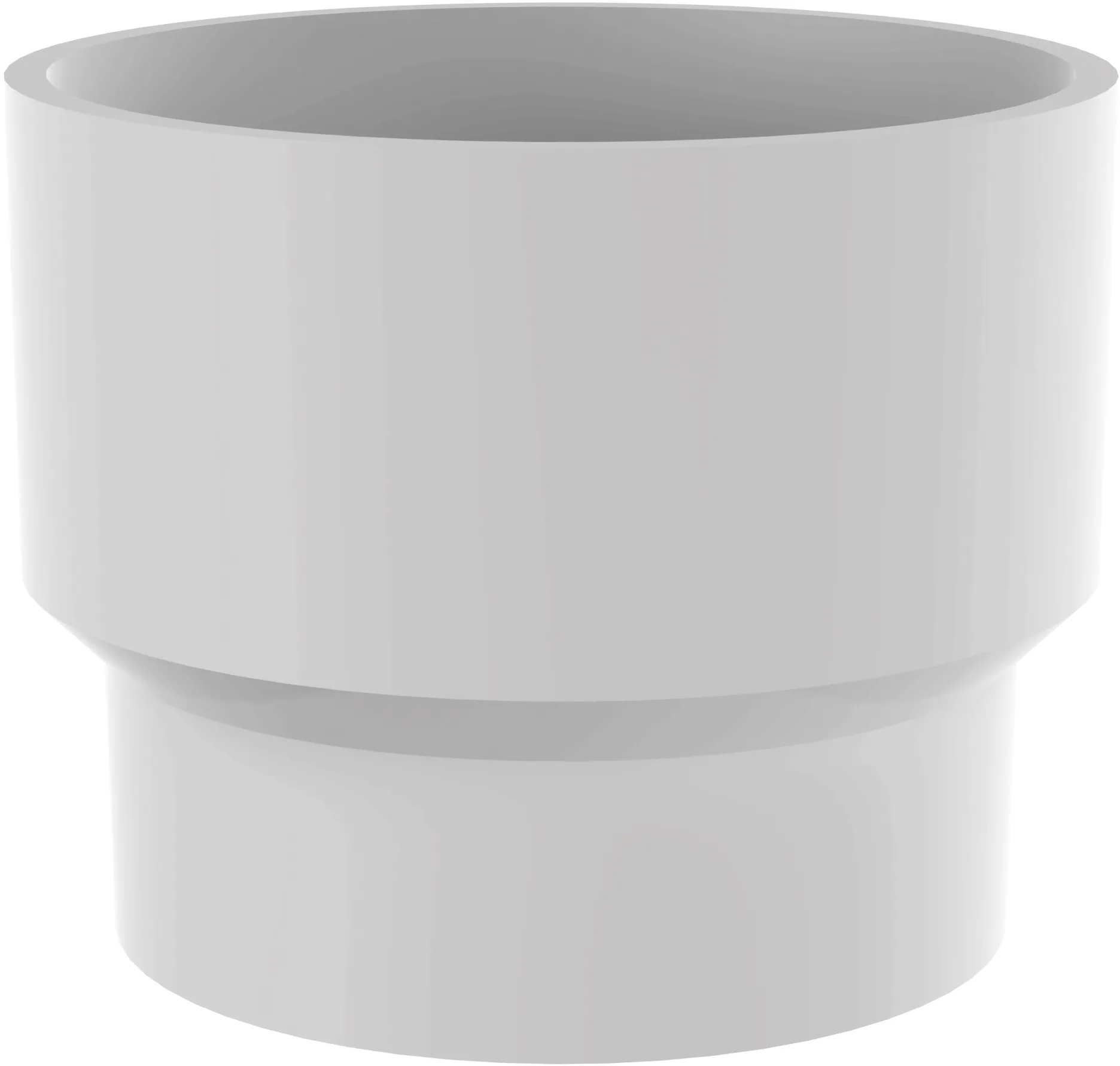 Flow reducer for exposed cisterns