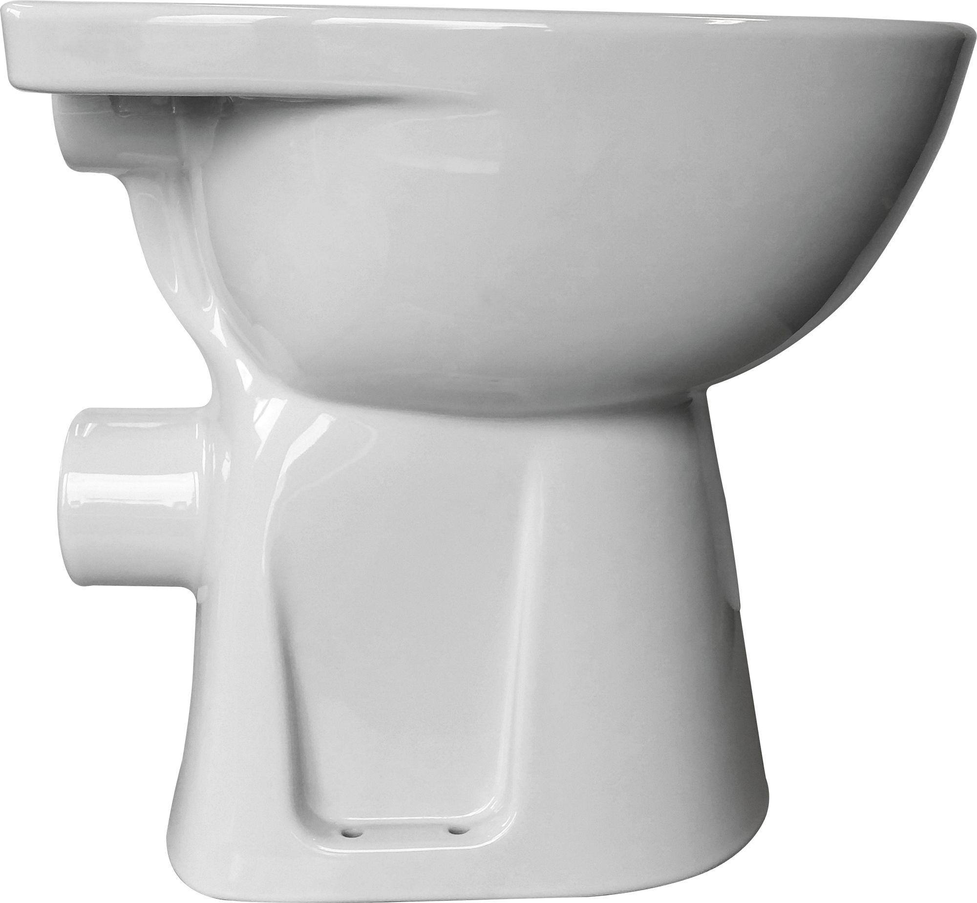 SYDNEY floor mounted toilet bowl, +6 cm, P-trap