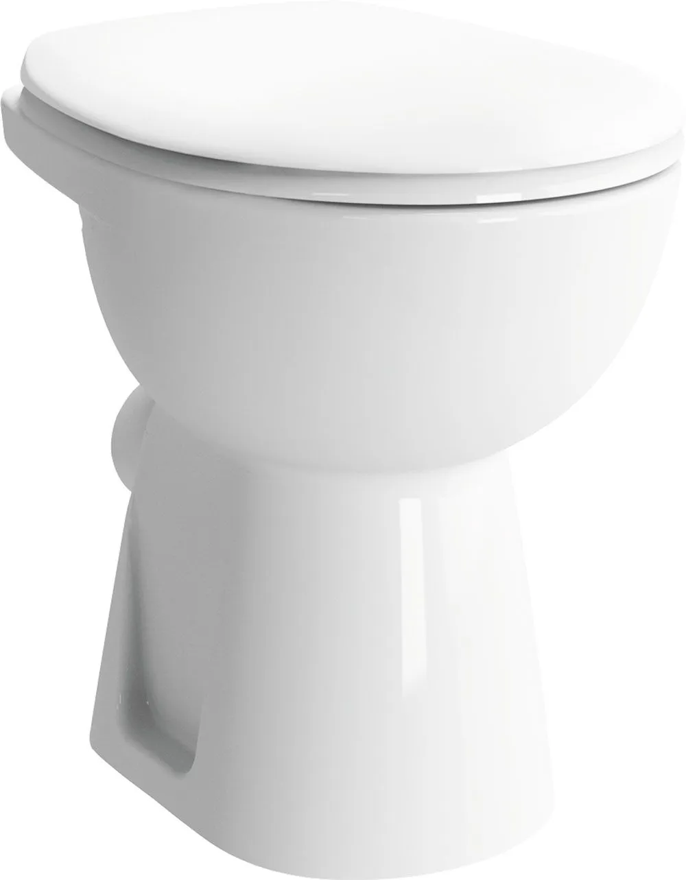 SYDNEY floor mounted toilet bowl, +6 cm, P-trap