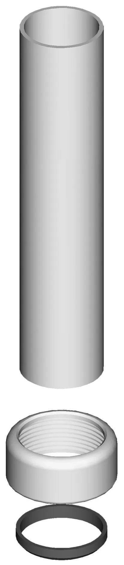 Straight tube Ø 40 mm