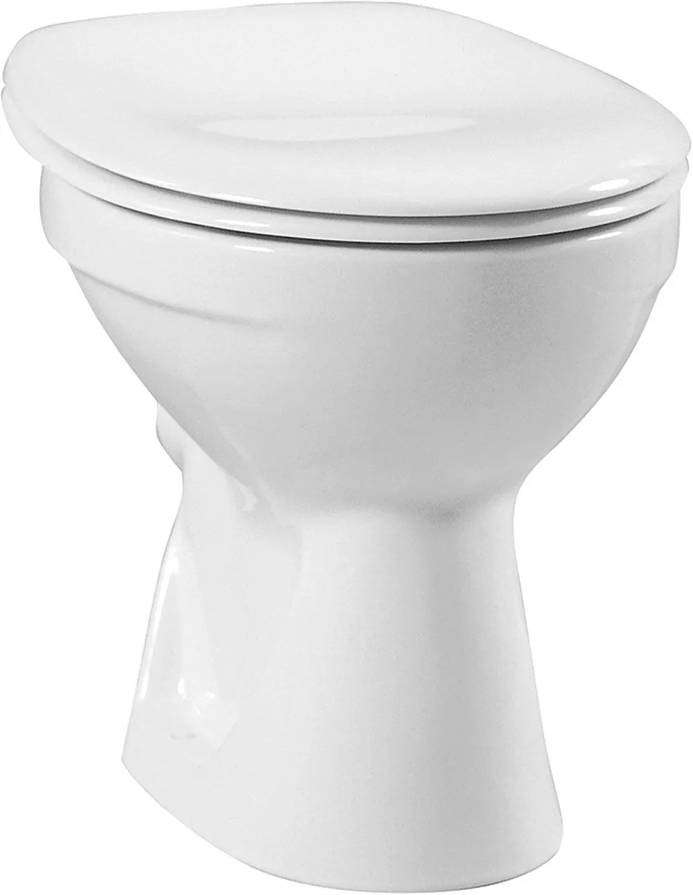 SYDNEY floor mounted toilet bowl, platform, P-trap