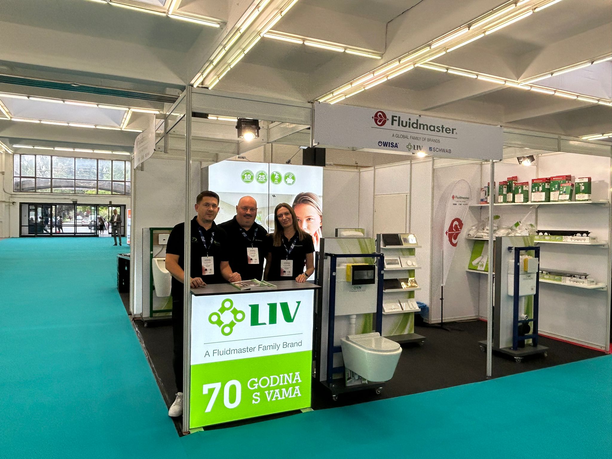 LIV Fluidmaster at the Ambienta 2025 Fair in Zagreb