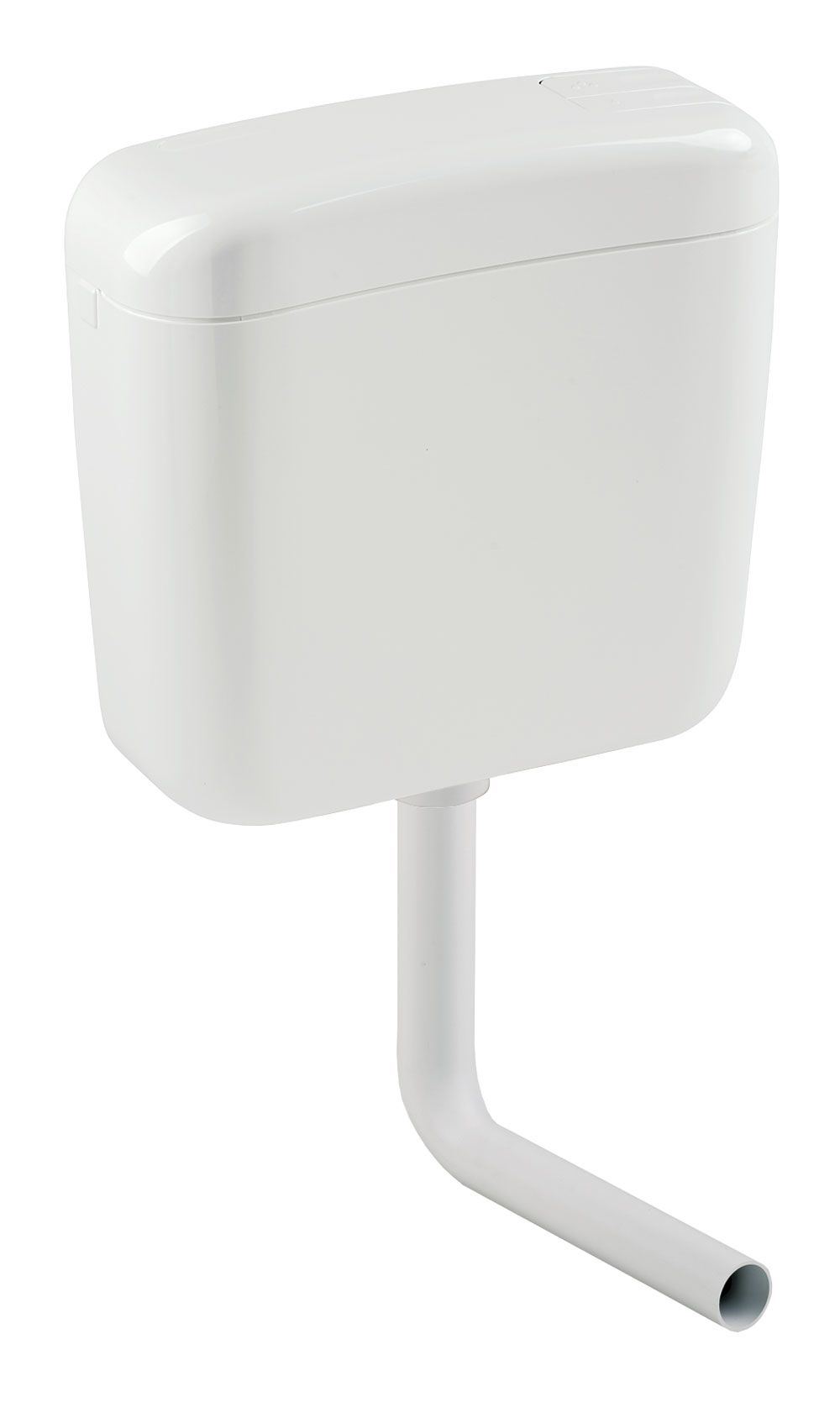 Exposed cistern VISION DUO, white