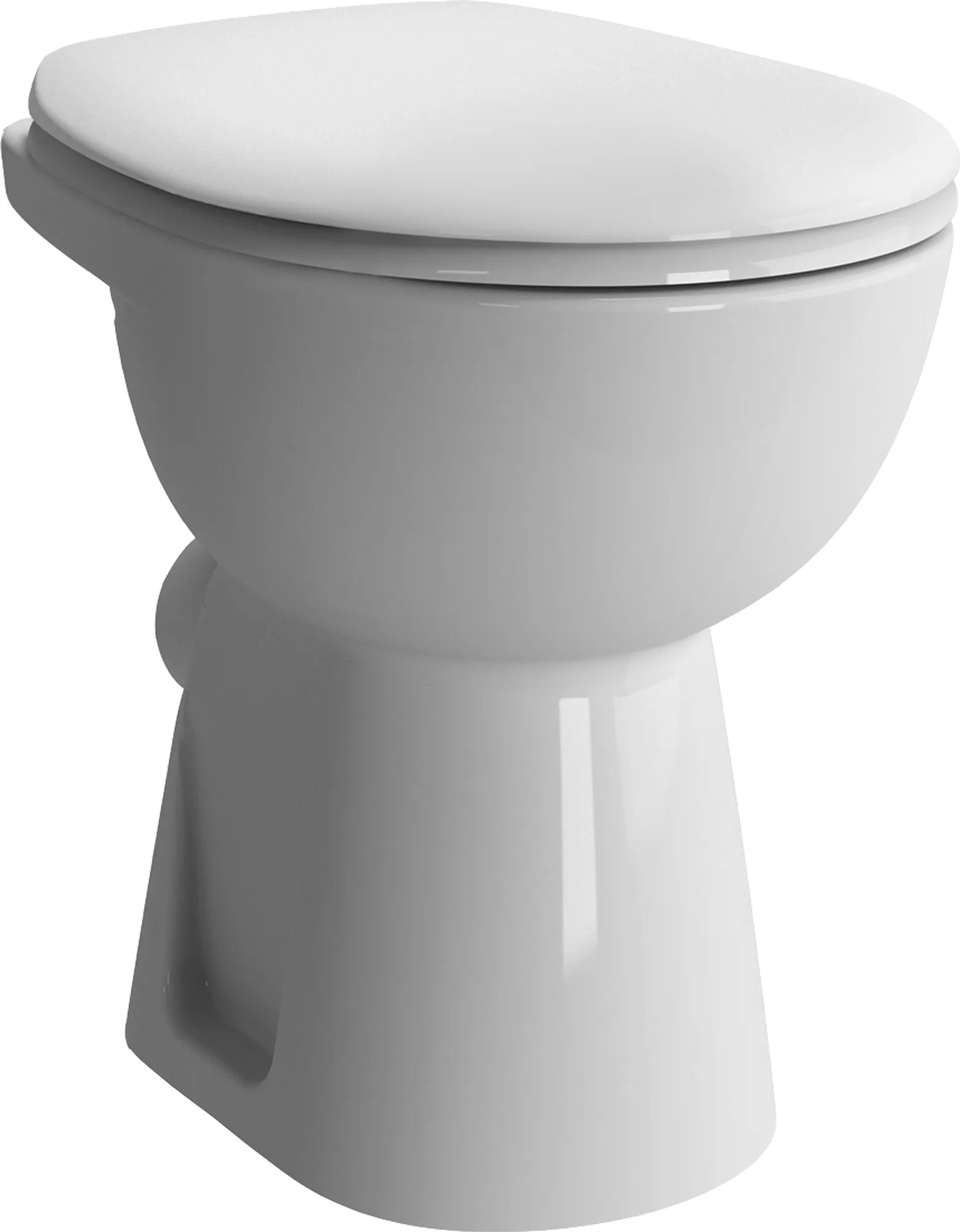 SYDNEY floor mounted toilet bowl, +6 cm, P-trap