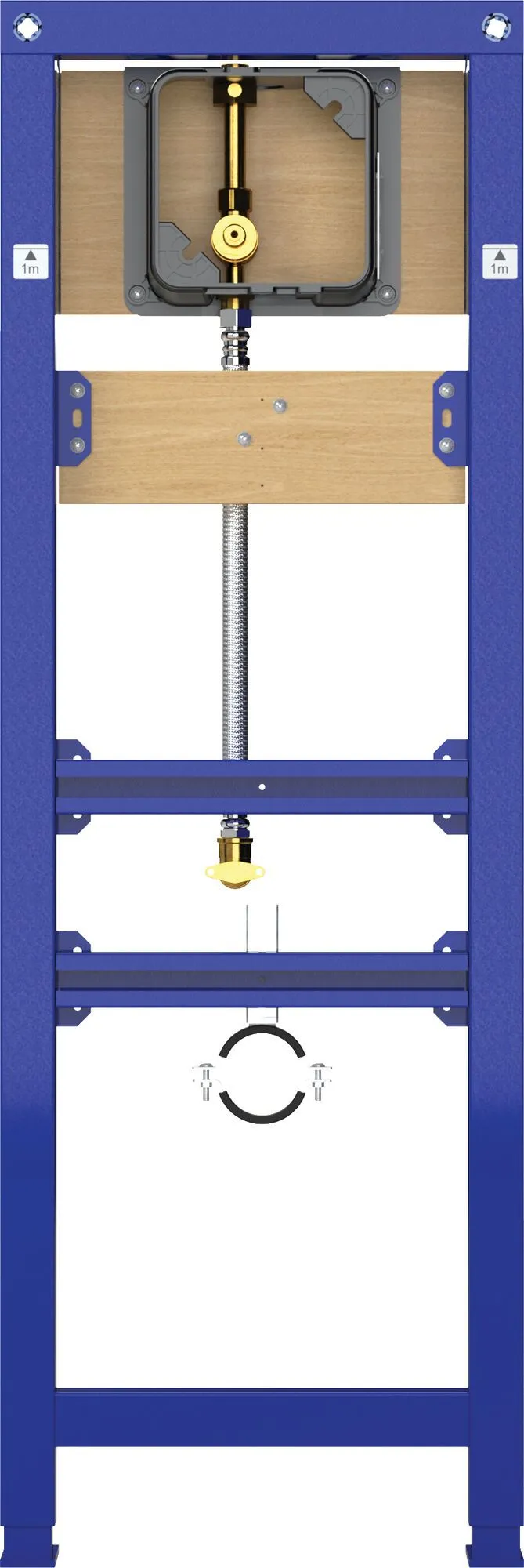 Urinal frame 380 MECH.PL