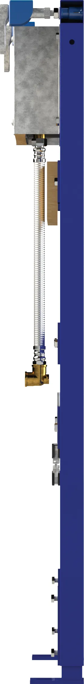 Urinal frame 380 MECH.PL