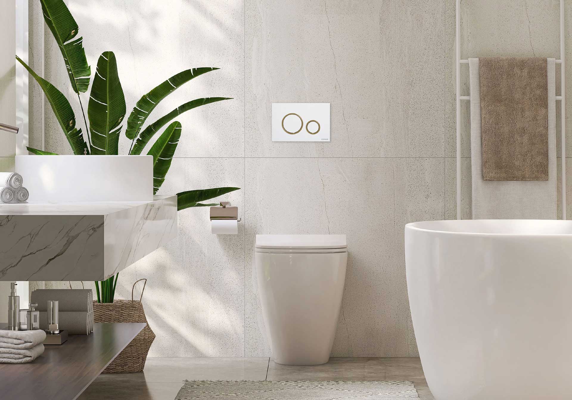 New Concealed Cistern on some Markets – Schwab DUPLO WC 199