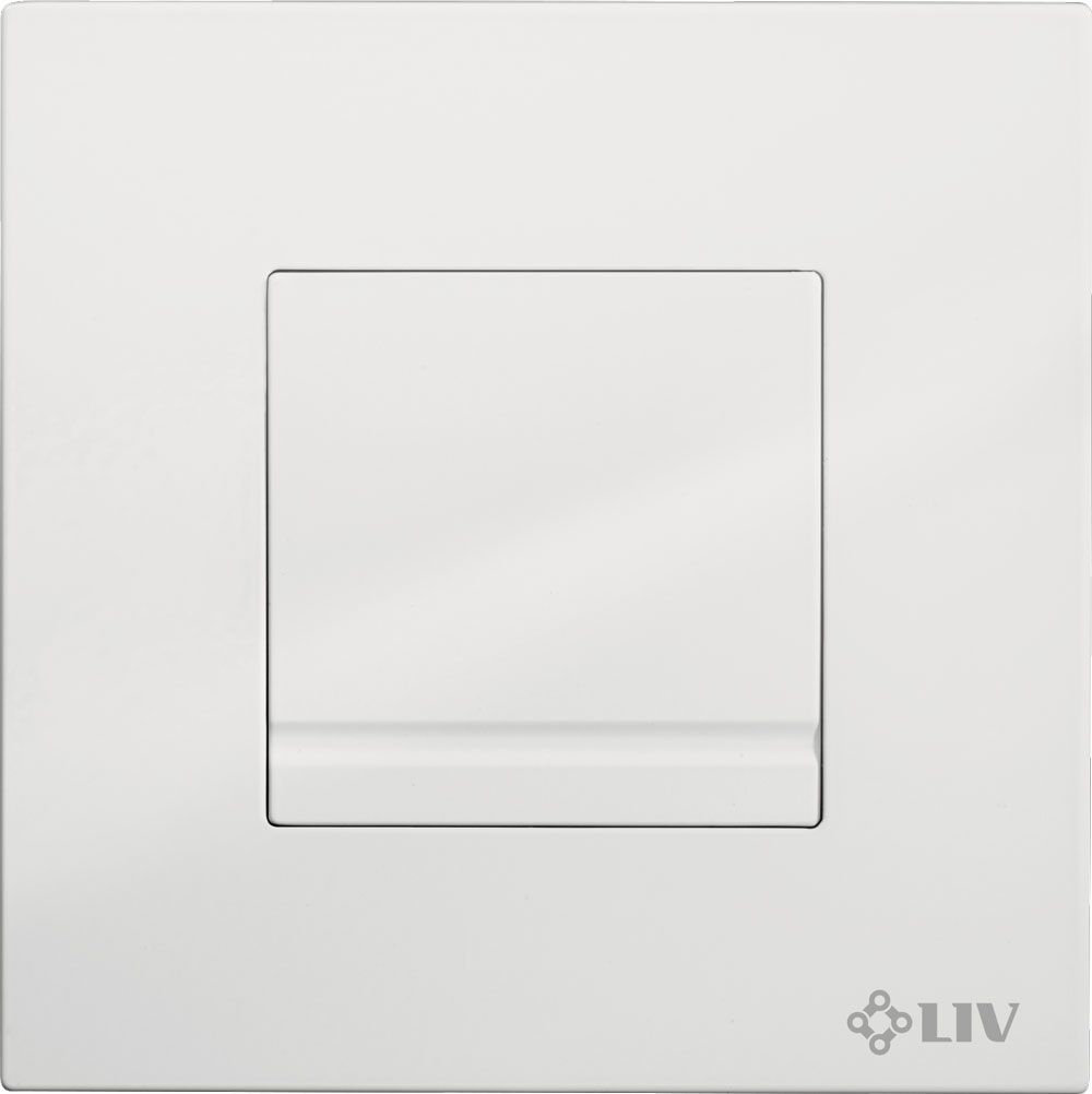 Flushing plate ONYX UR, white