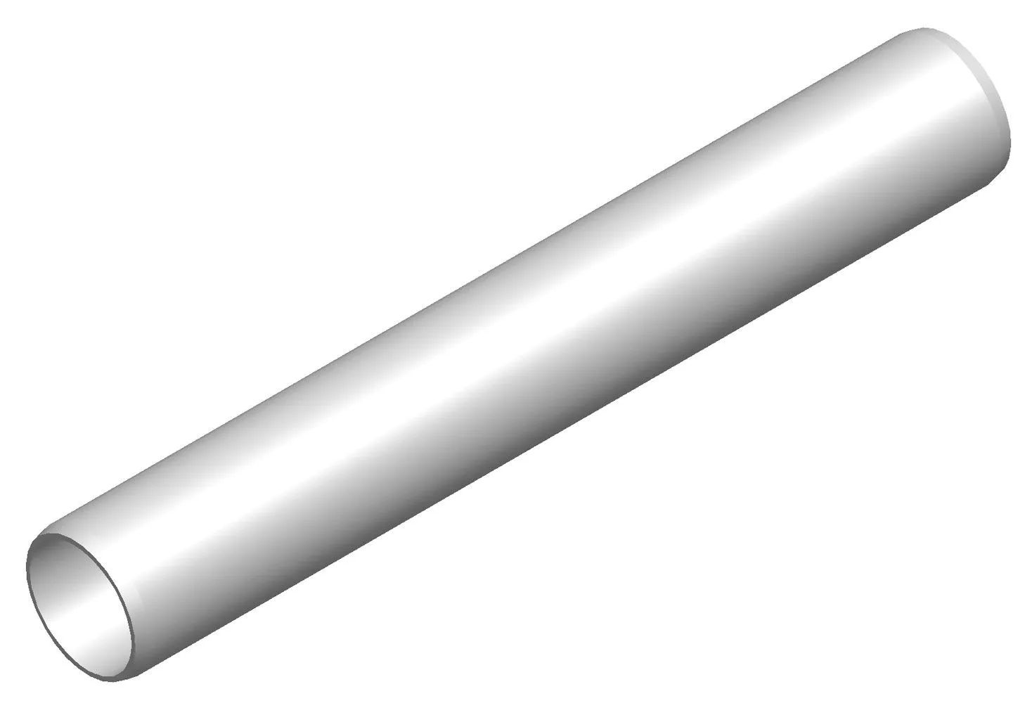 Straight tube Ø 32 mm