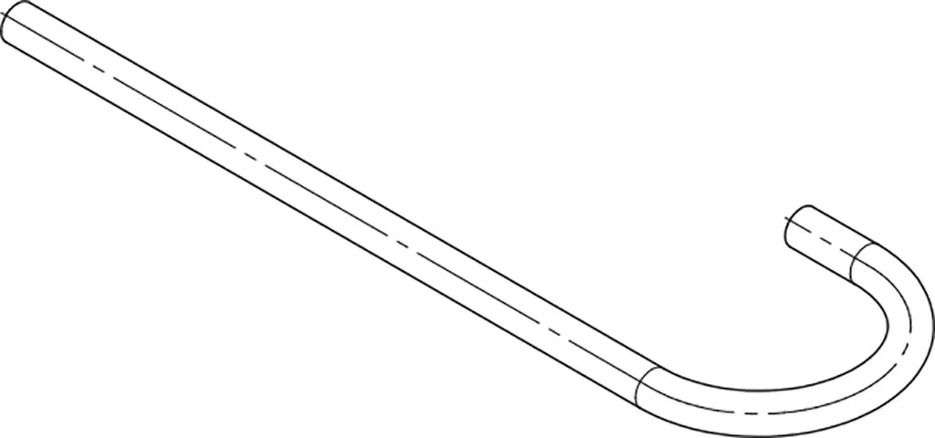 Copper connection pipe