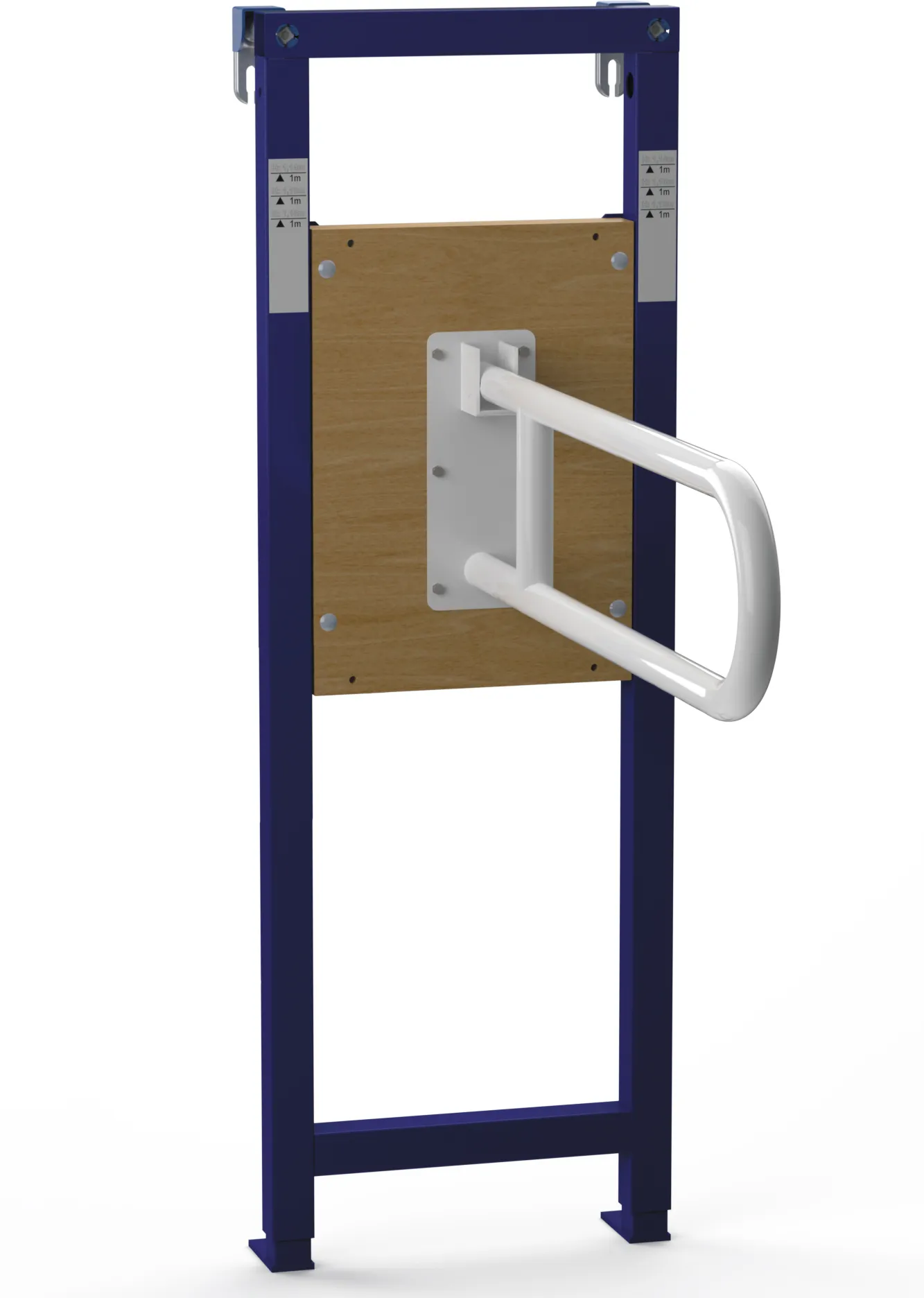 Support frame for bars/urinal panels 380