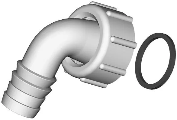 Connector for washing machine, complete
