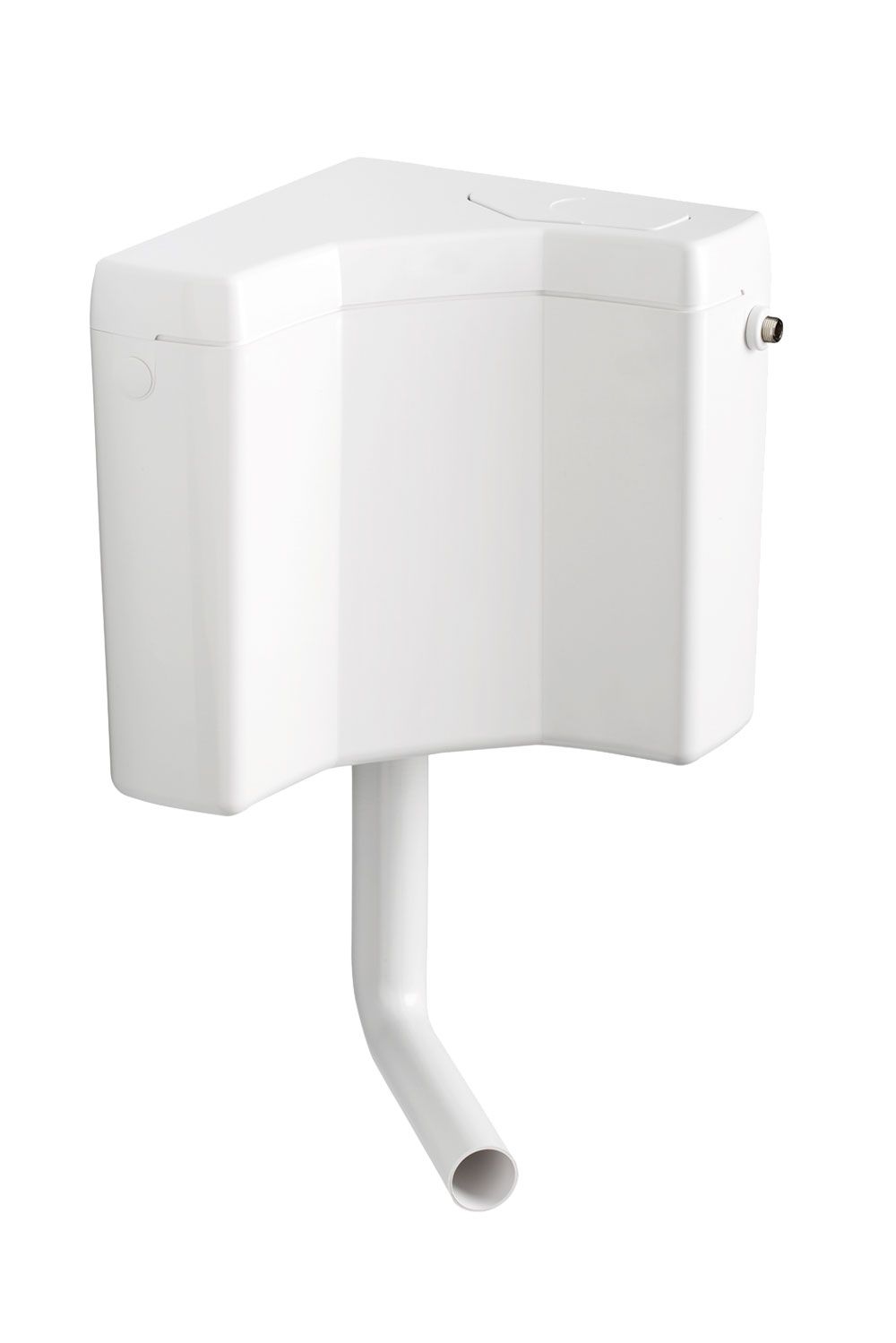 Exposed cistern LINEA, white