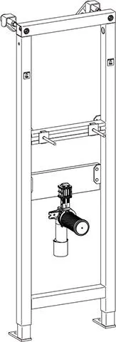 Washbasin frame 380