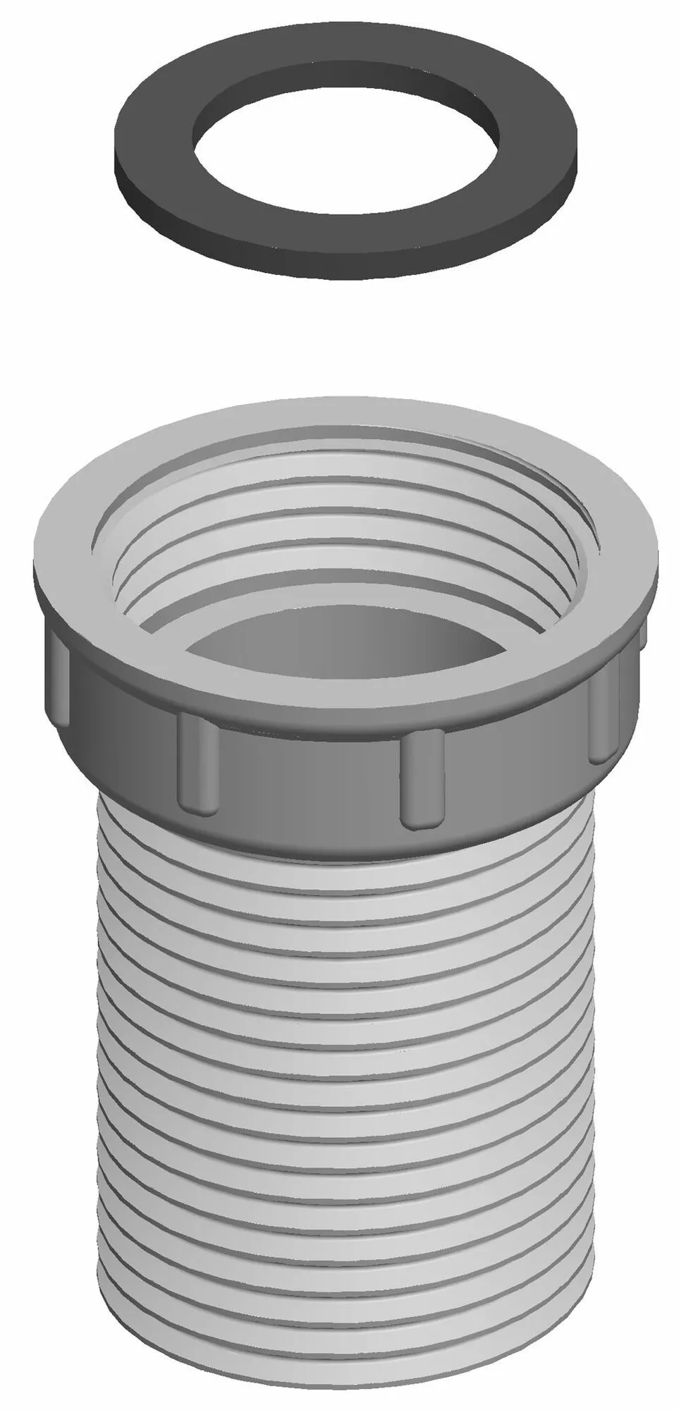 Extension R1 for traps for washing machine