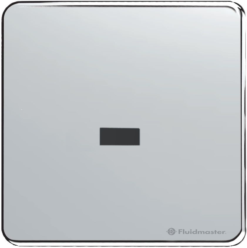 TECH P, IR urinal flush plate, 230 V, bright chrome