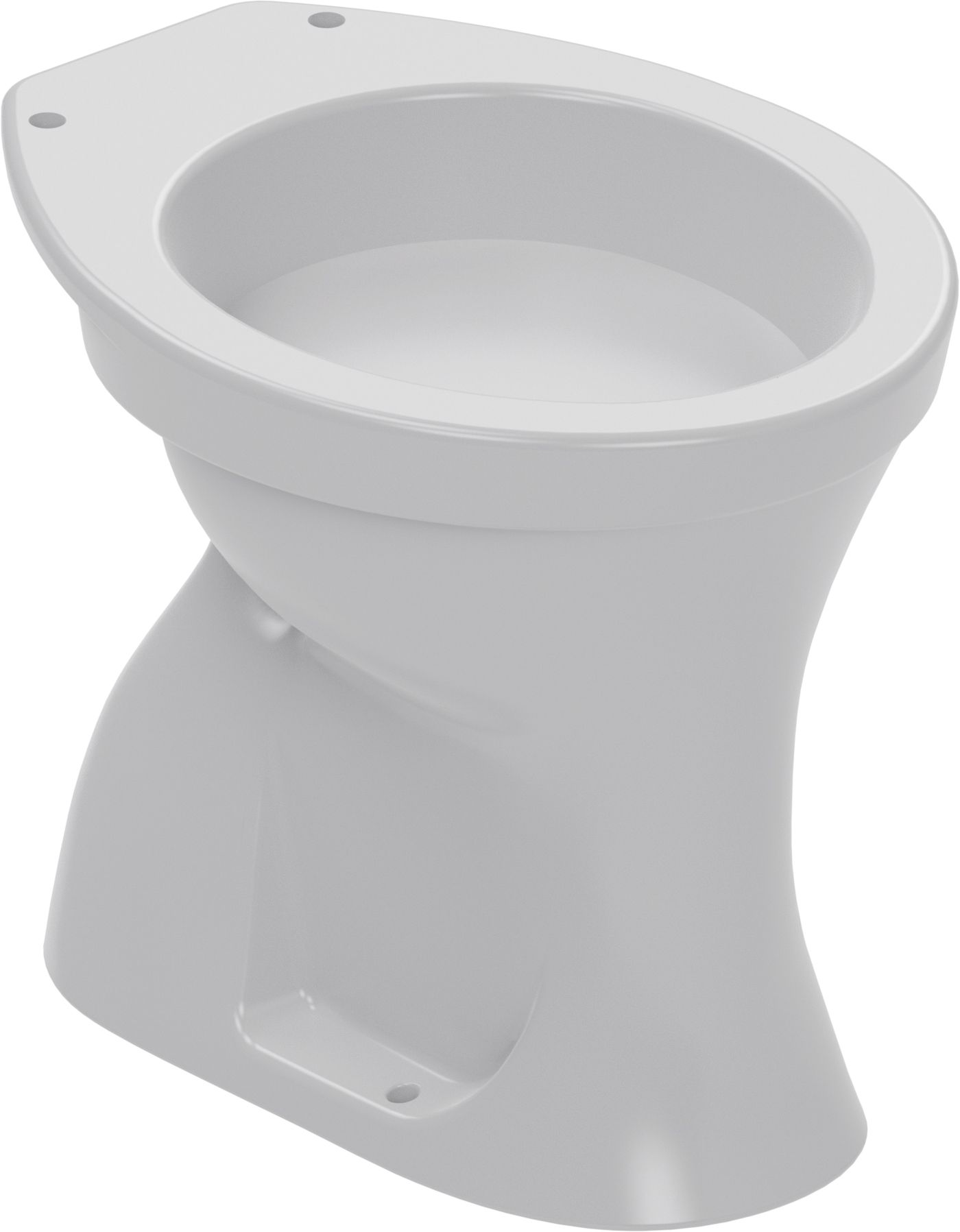 SYDNEY floor mounted toilet bowl, platform, S-trap