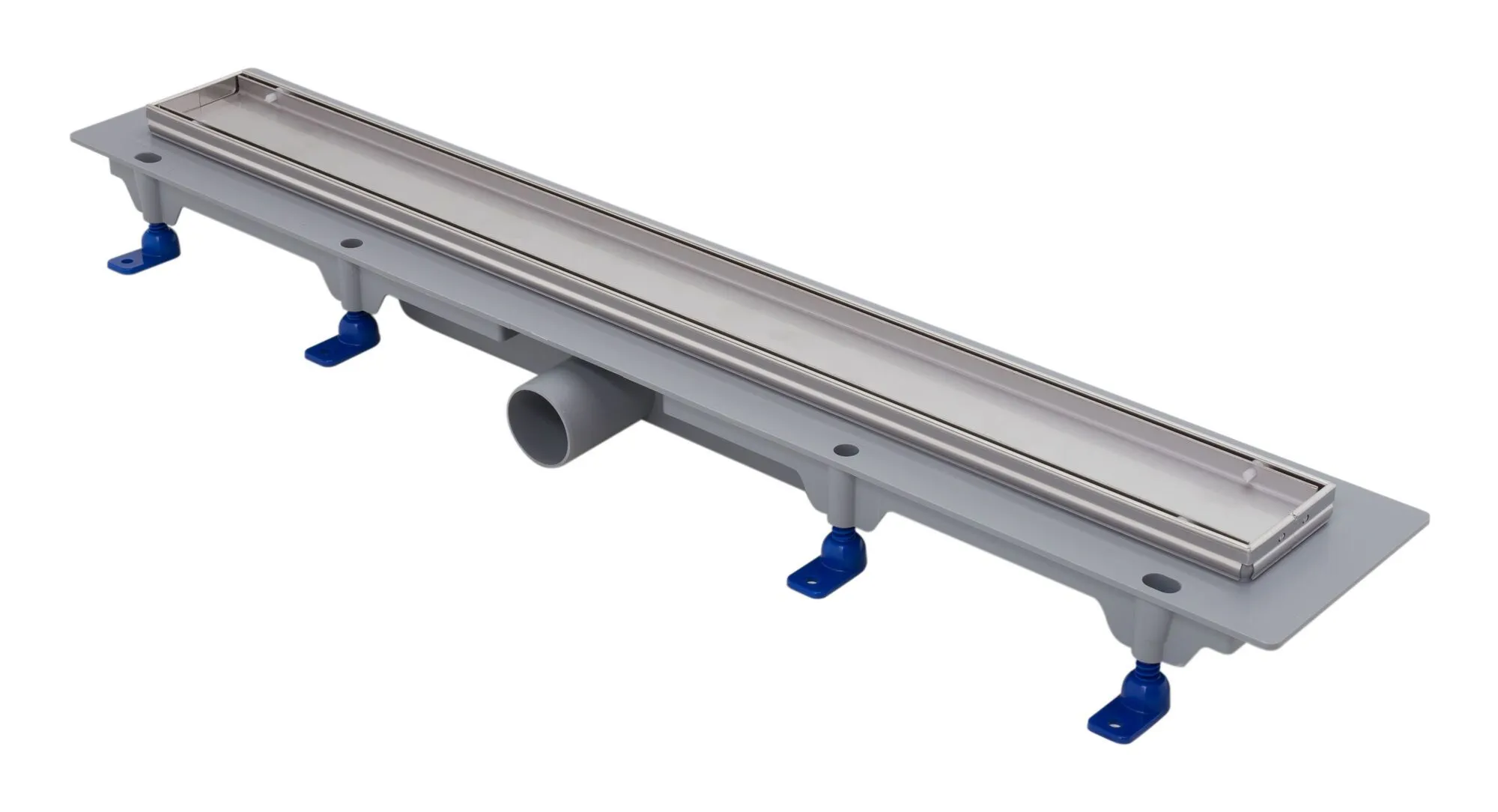 Shower drain, stainless steel frame, grid STANDARD/CUSTOM 650 mm