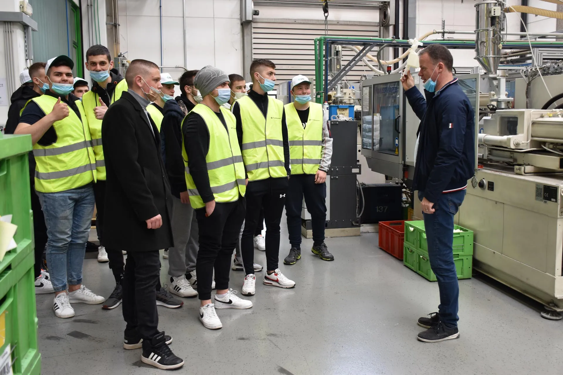 Visit of Domžale Slovenia High School students
