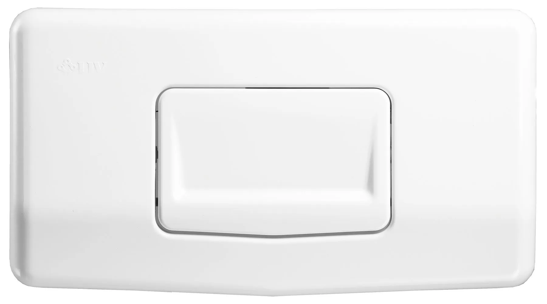 Flushing plate TORNADO SOLO, white